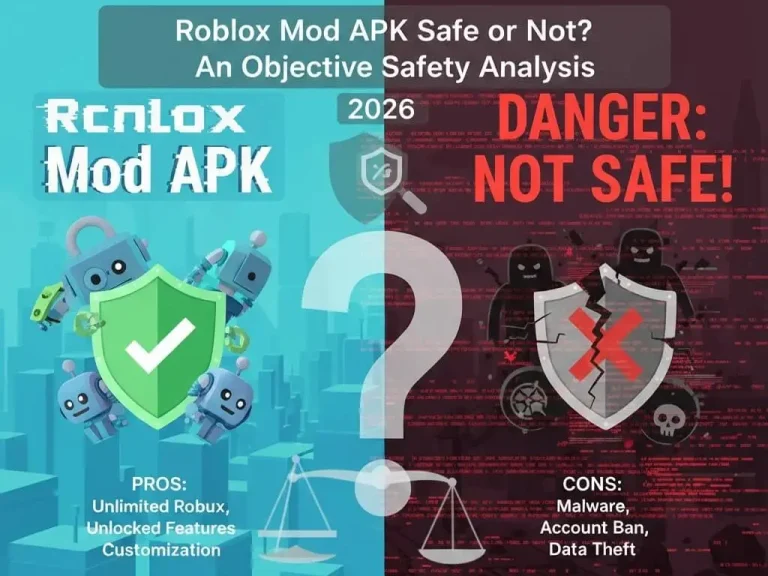 Roblox Mod APK Safe or Not? An Objective Safety Analysis 2026