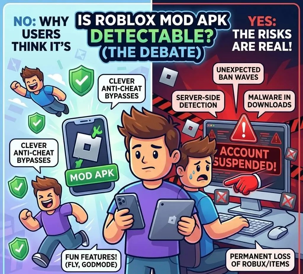 Is Roblox Mod APK Detectable? The Real Risks You Need to Know