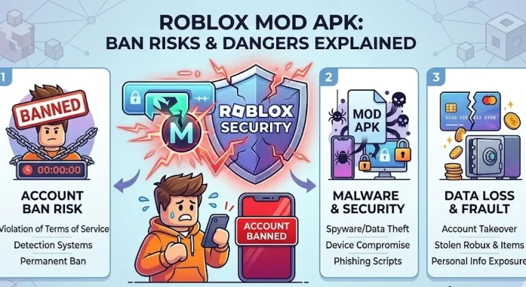 Roblox Mod APK Ban Risk Explained 2026